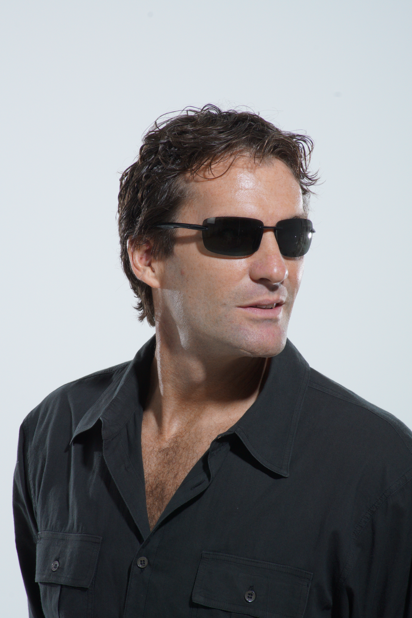 Classic Polarized Sunglasses - Gloss Black Frame