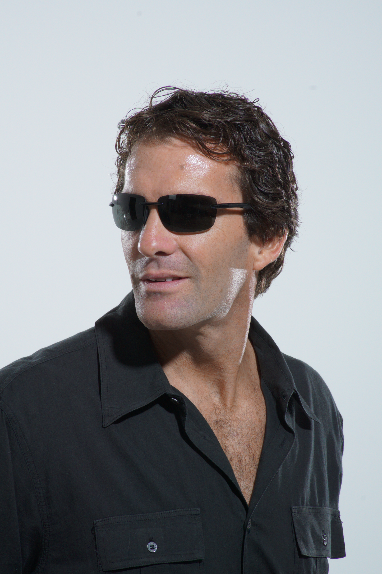 Classic Polarized Sunglasses - Gloss Black Frame