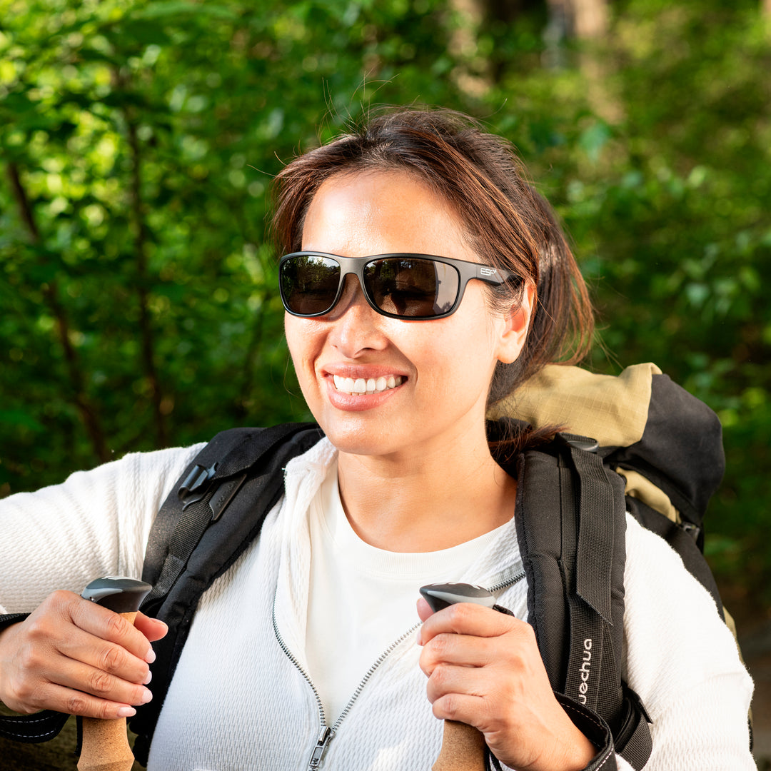 Flare - Matte Brown (Melanin Polarized Brown Lenses)