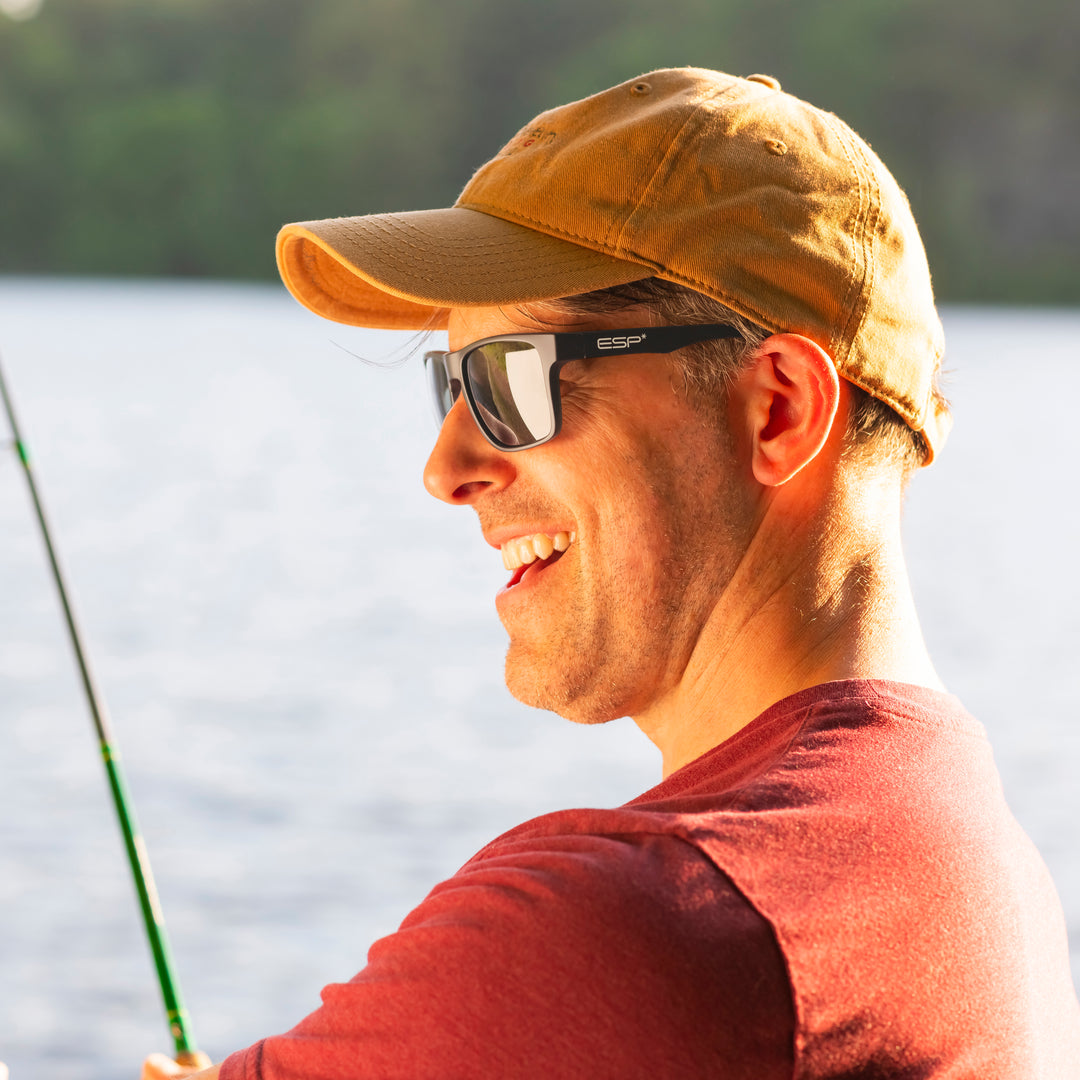 Core - Matte Black (Melanin Polarized Grey Lenses)
