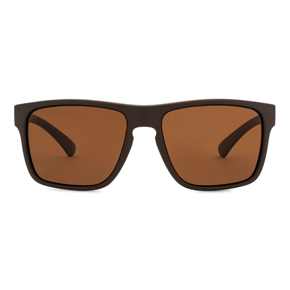 Core - Matte Brown (Melanin Polarized Brown Lenses)