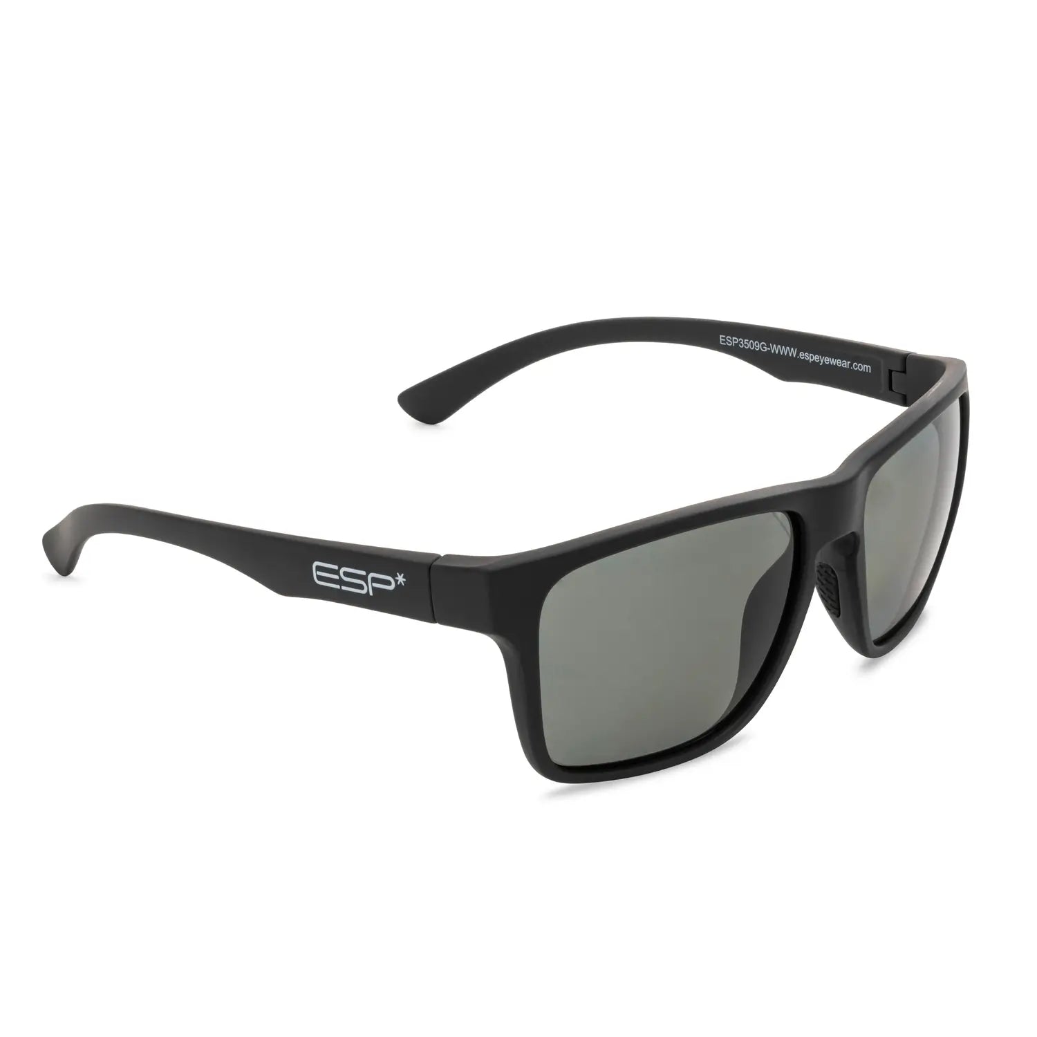 Core - Matte Black (Melanin Polarized Grey Lenses)