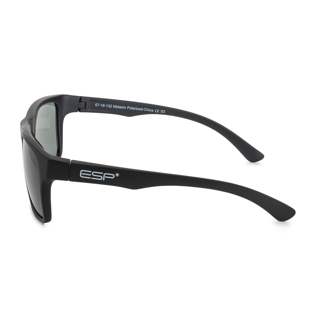 Core - Matte Black (Melanin Polarized Grey Lenses)