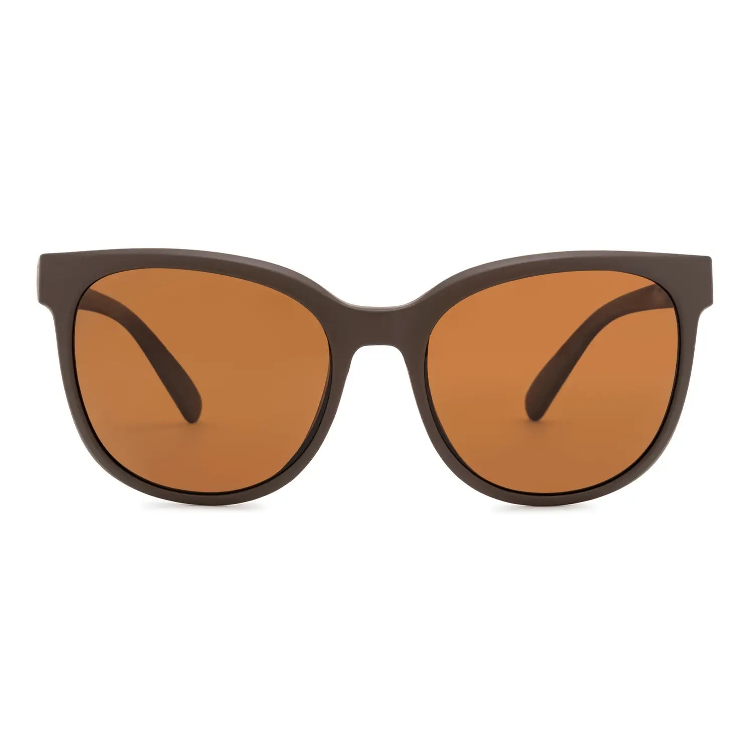 Sol - Matte Brown (Melanin Polarized Brown Lenses)