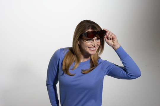 Over the Glasses Polarized Collection - Translucent Brown (S/M)