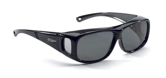 Over the Glasses Polarized Collection - Gloss Black / Grey Frame (S/M)