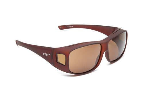 Over the Glasses - Soft Touch Brown Frame - (L/XL) - espeyewear