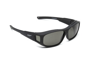 Over the Glasses Polarized Collection - Smooth Comfort Black Frame - (S/M)